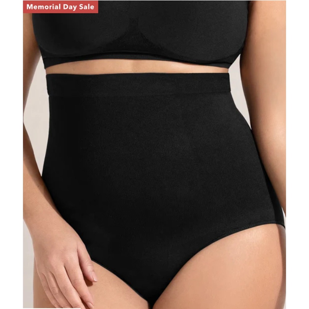 Shapermint All Day Every Day High-Waisted Shaper Panty Black 3XL NEW